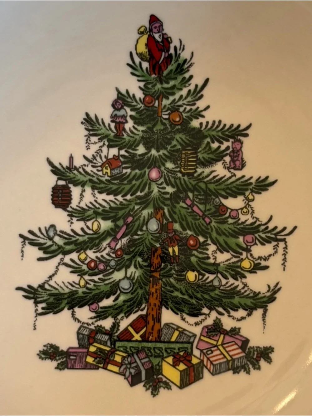 Spode christmas tree